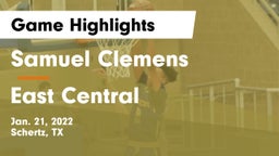 Samuel Clemens  vs East Central  Game Highlights - Jan. 21, 2022