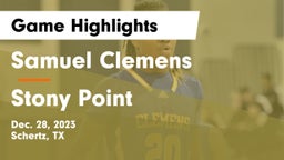 Samuel Clemens  vs Stony Point  Game Highlights - Dec. 28, 2023