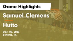 Samuel Clemens  vs Hutto  Game Highlights - Dec. 28, 2023