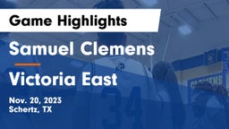 Samuel Clemens  vs Victoria East  Game Highlights - Nov. 20, 2023