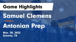 Samuel Clemens  vs Antonian Prep  Game Highlights - Nov. 28, 2023