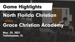 North Florida Christian  vs Grace Christian Academy  Game Highlights - Nov. 29, 2021