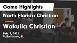 North Florida Christian  vs Wakulla Christian Game Highlights - Feb. 8, 2022