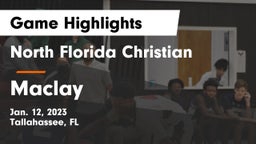 North Florida Christian  vs Maclay Game Highlights - Jan. 12, 2023