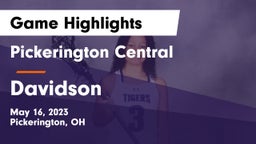 Pickerington Central  vs Davidson  Game Highlights - May 16, 2023