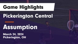 Pickerington Central  vs Assumption  Game Highlights - March 24, 2024