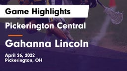 Pickerington Central  vs Gahanna Lincoln  Game Highlights - April 26, 2022