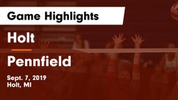 Holt  vs Pennfield Game Highlights - Sept. 7, 2019