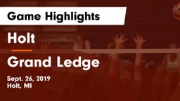 Holt  vs Grand Ledge  Game Highlights - Sept. 26, 2019