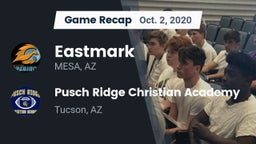 Recap: Eastmark  vs. Pusch Ridge Christian Academy  2020