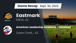 Recap: Eastmark  vs. American Leadership Academy - Ironwood 2022