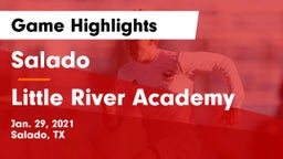 Salado   vs Little River Academy Game Highlights - Jan. 29, 2021