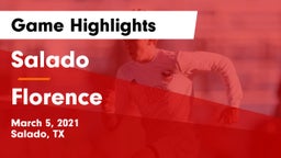 Salado   vs Florence  Game Highlights - March 5, 2021