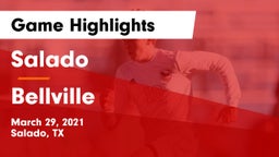 Salado   vs Bellville  Game Highlights - March 29, 2021
