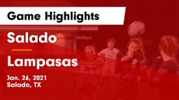 Salado   vs Lampasas  Game Highlights - Jan. 26, 2021