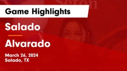 Salado   vs Alvarado Game Highlights - March 26, 2024