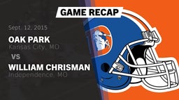 Recap: Oak Park  vs. William Chrisman  2015