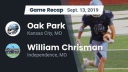 Recap: Oak Park  vs. William Chrisman  2019