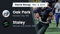 Recap: Oak Park  vs. Staley  2019