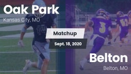 Matchup: Oak Park  vs. Belton  2020