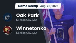 Recap: Oak Park  vs. Winnetonka  2022