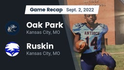 Recap: Oak Park  vs. Ruskin  2022