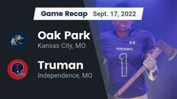 Recap: Oak Park  vs. Truman  2022