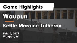 Waupun  vs Kettle Moraine Lutheran  Game Highlights - Feb. 3, 2023