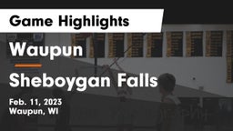 Waupun  vs Sheboygan Falls  Game Highlights - Feb. 11, 2023