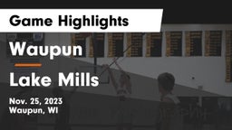 Waupun  vs Lake Mills  Game Highlights - Nov. 25, 2023
