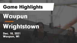 Waupun  vs Wrightstown  Game Highlights - Dec. 18, 2021