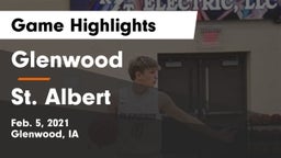 Glenwood  vs St. Albert  Game Highlights - Feb. 5, 2021