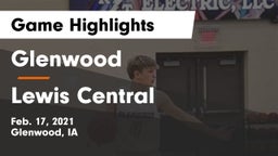 Glenwood  vs Lewis Central  Game Highlights - Feb. 17, 2021