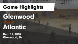 Glenwood  vs Atlantic  Game Highlights - Dec. 11, 2018