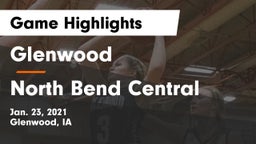 Glenwood  vs North Bend Central  Game Highlights - Jan. 23, 2021