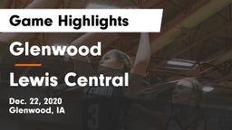 Glenwood  vs Lewis Central  Game Highlights - Dec. 22, 2020
