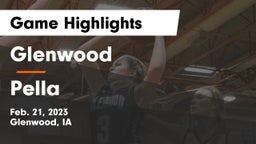 Glenwood  vs Pella  Game Highlights - Feb. 21, 2023