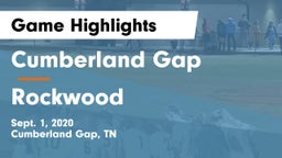Cumberland Gap  vs Rockwood Game Highlights - Sept. 1, 2020