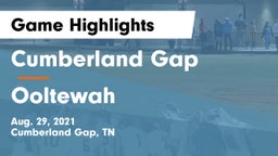 Cumberland Gap  vs Ooltewah Game Highlights - Aug. 29, 2021