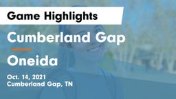 Cumberland Gap  vs Oneida Game Highlights - Oct. 14, 2021