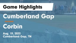 Cumberland Gap  vs Corbin  Game Highlights - Aug. 19, 2022