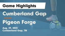 Cumberland Gap  vs Pigeon Forge Game Highlights - Aug. 29, 2023