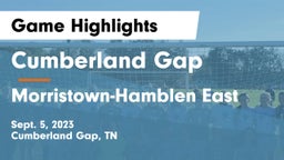 Cumberland Gap  vs Morristown-Hamblen East  Game Highlights - Sept. 5, 2023