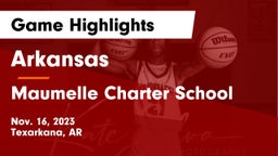 Arkansas  vs Maumelle Charter School Game Highlights - Nov. 16, 2023