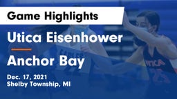Utica Eisenhower  vs Anchor Bay  Game Highlights - Dec. 17, 2021