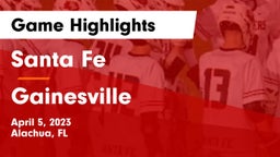 Santa Fe  vs Gainesville  Game Highlights - April 5, 2023