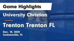 University Christian  vs Trenton  Trenton FL Game Highlights - Dec. 18, 2020
