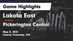 Lakota East  vs Pickerington Central  Game Highlights - May 8, 2023