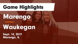 Marengo  vs Waukegan  Game Highlights - Sept. 14, 2019