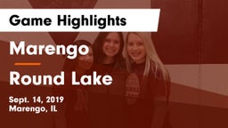 Marengo  vs Round Lake  Game Highlights - Sept. 14, 2019